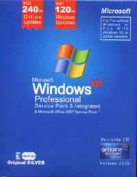 Microsoft Windows XP Perfesional Service Pack 3 Integrated